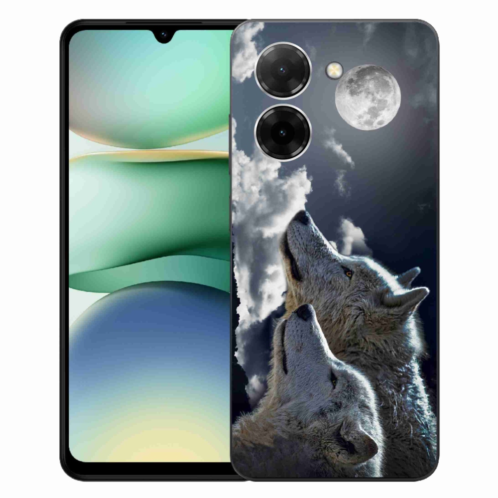Gelový kryt mmCase na Xiaomi Redmi A5 (171.7x77.8x8.3mm) - vlci