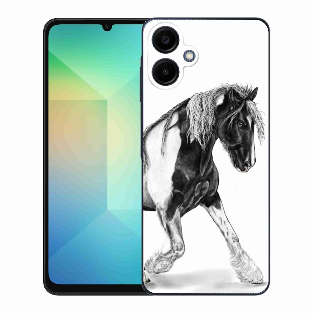 Gelový kryt mmCase na Samsung Galaxy A06 4G - kůň