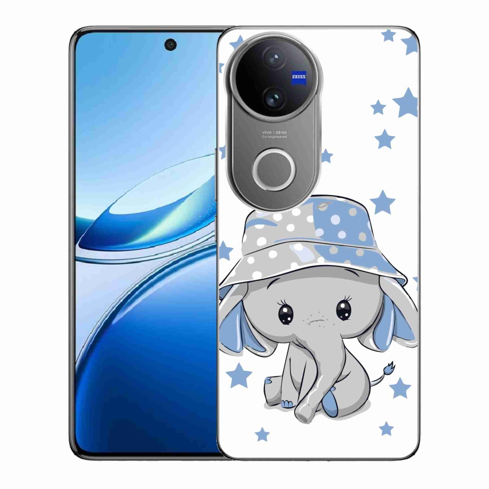 Gelový kryt mmCase na Vivo V50 5G - modrý slon