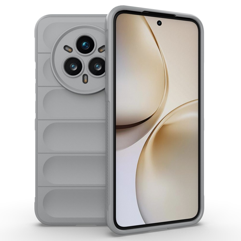 Rugg odolný gelový obal na Realme 14 Pro+ 5G - světlešedý