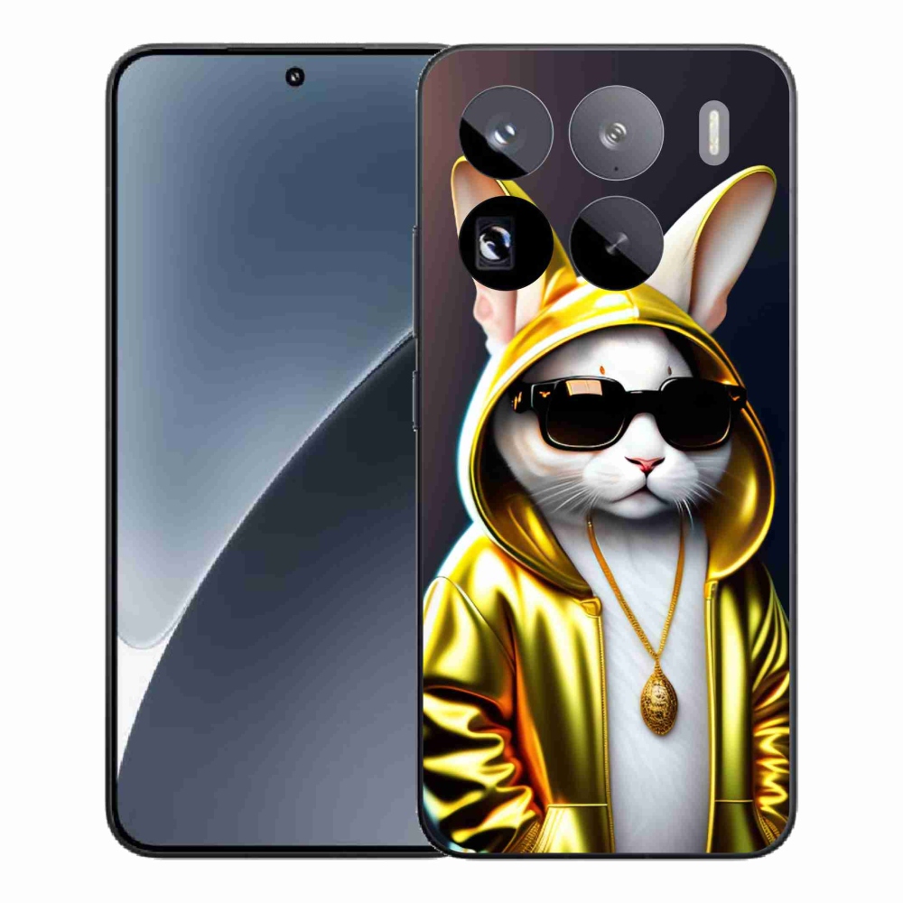 Gelový kryt mmCase na Xiaomi 15 Pro - kočka boss