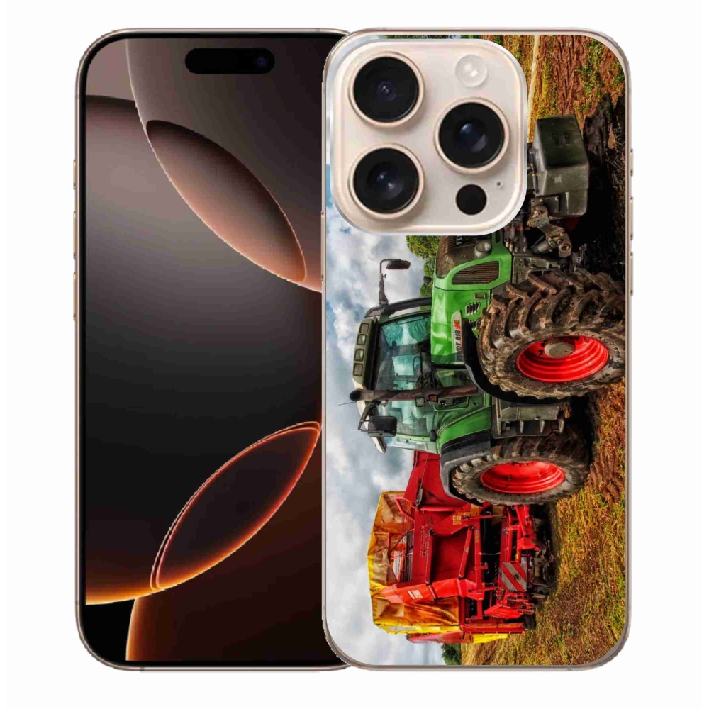 Gelový kryt mmCase na iPhone 16 Pro Max - traktor 4