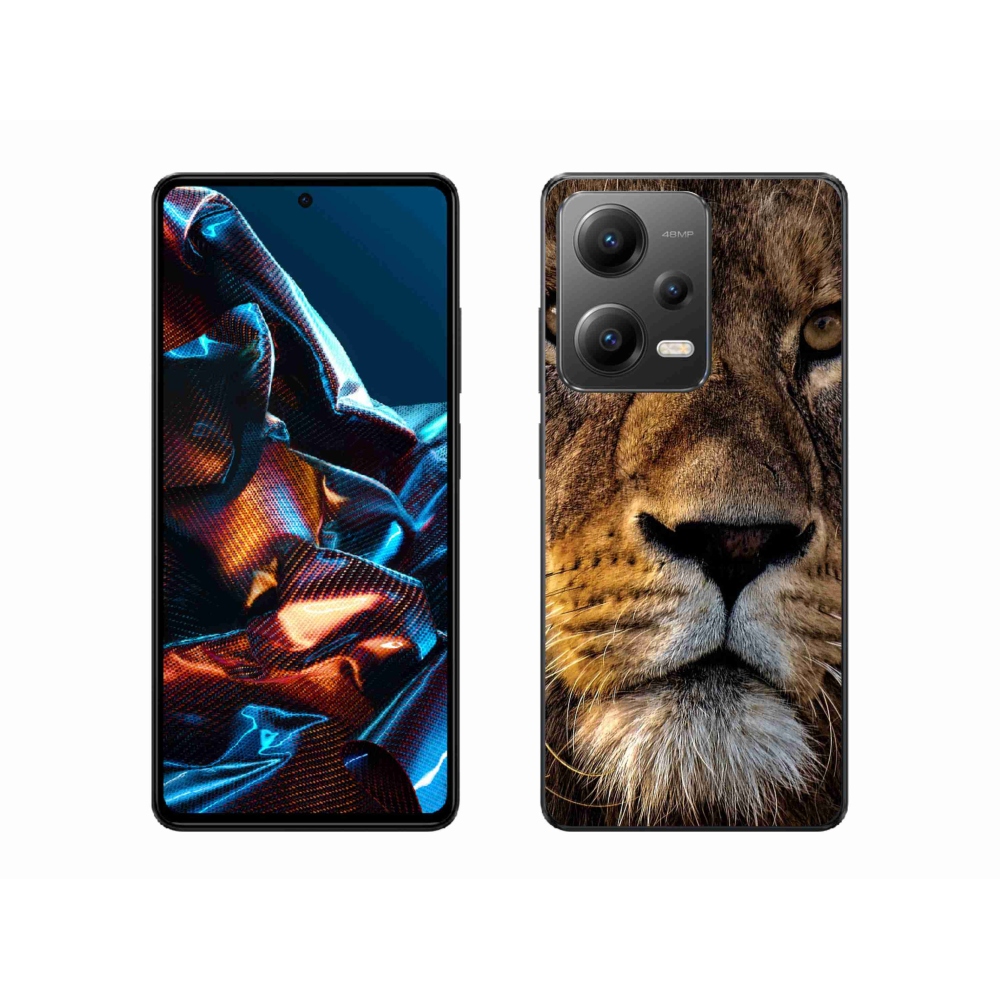 Gelový obal mmCase na mobil Xiaomi Redmi Note 12 Pro 5G - lev