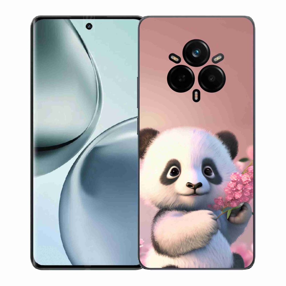 Gelový kryt mmCase na Realme 14 Pro+ 5G - roztomilá panda