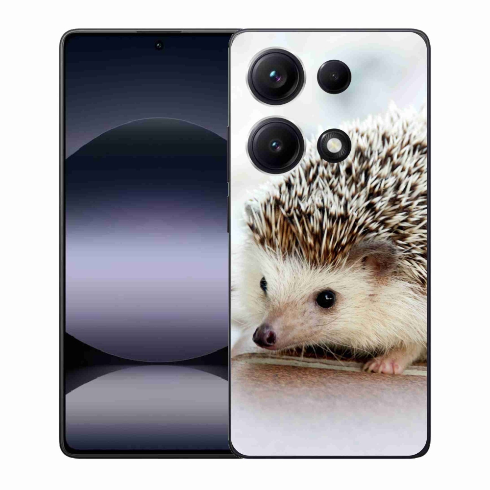 Gelový kryt mmCase na Xiaomi Redmi Note 14S - ježek