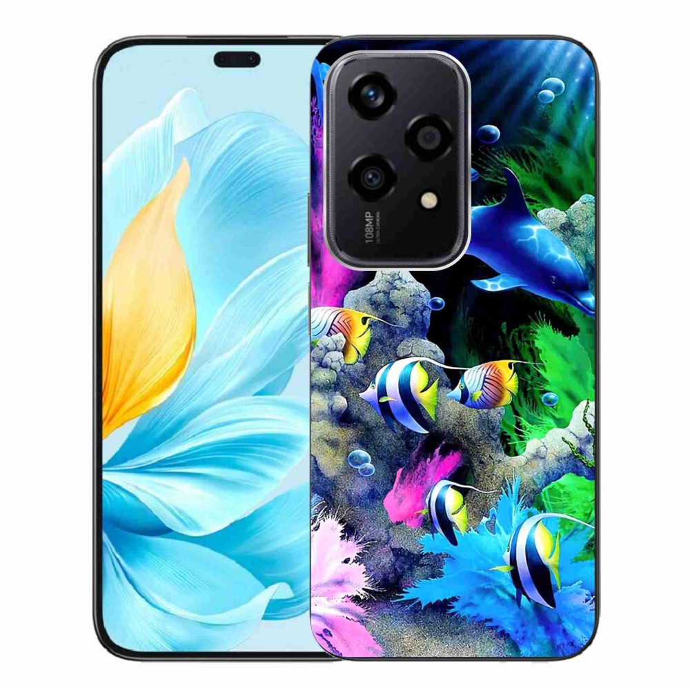 Gelový obal mmCase na Honor 200 Lite 5G - mořský svět
