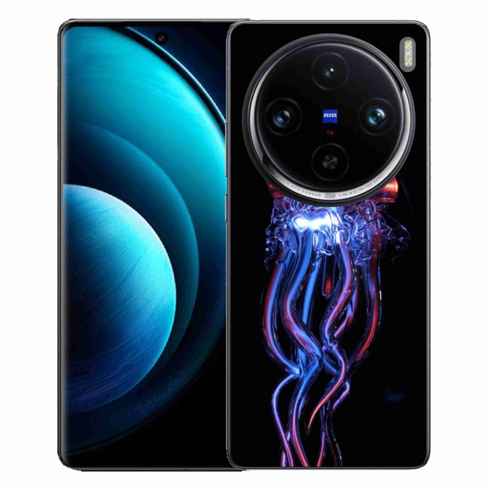 Gelový kryt mmCase na Vivo X100 Pro 5G - medúza
