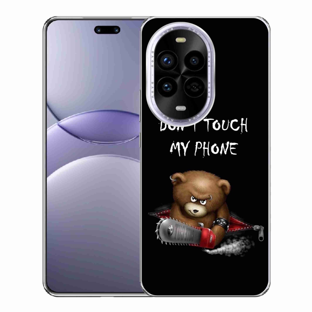 Gelový kryt mmCase na Huawei Nova 13 Pro 5G - nesahej na telefon