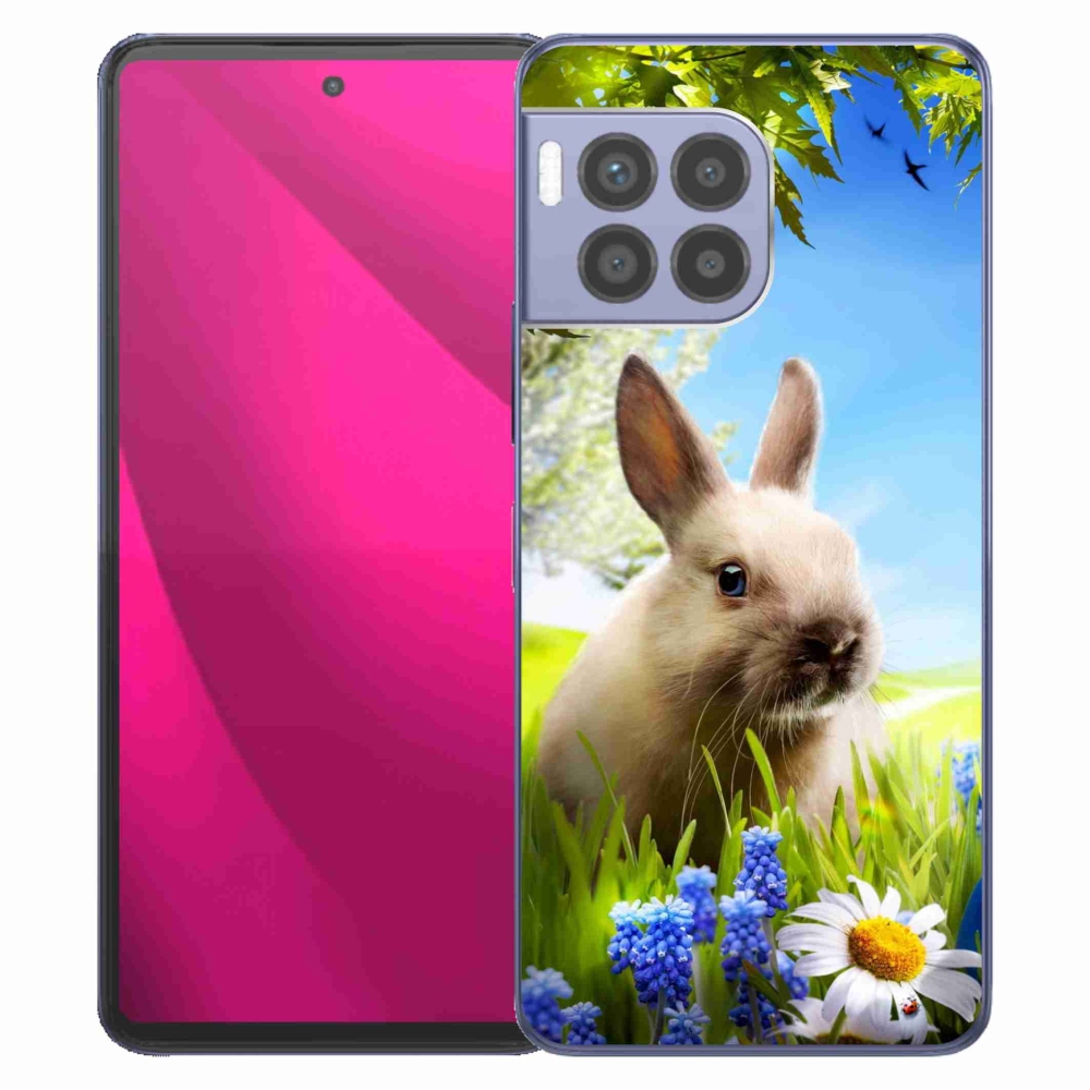 Gelový kryt mmCase na T-Mobile T Phone 2 Pro - zajíček