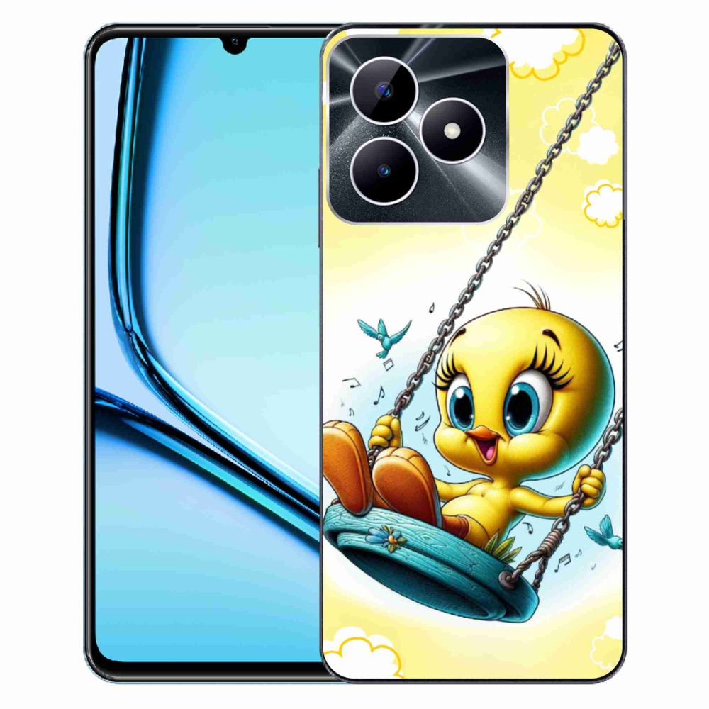 Gelový kryt mmCase na Realme Note 50 - tweety