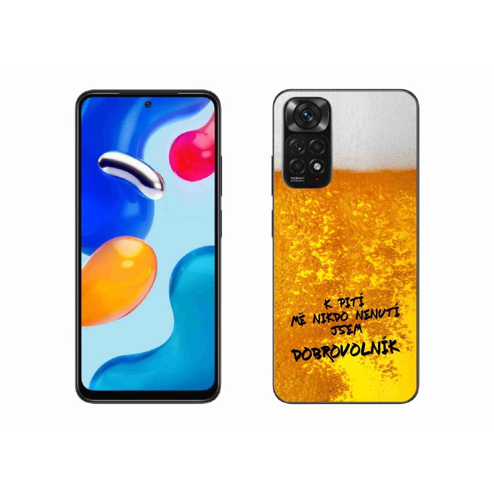Gelový kryt mmCase na Xiaomi Redmi Note 11S 4G - pivní motiv 4
