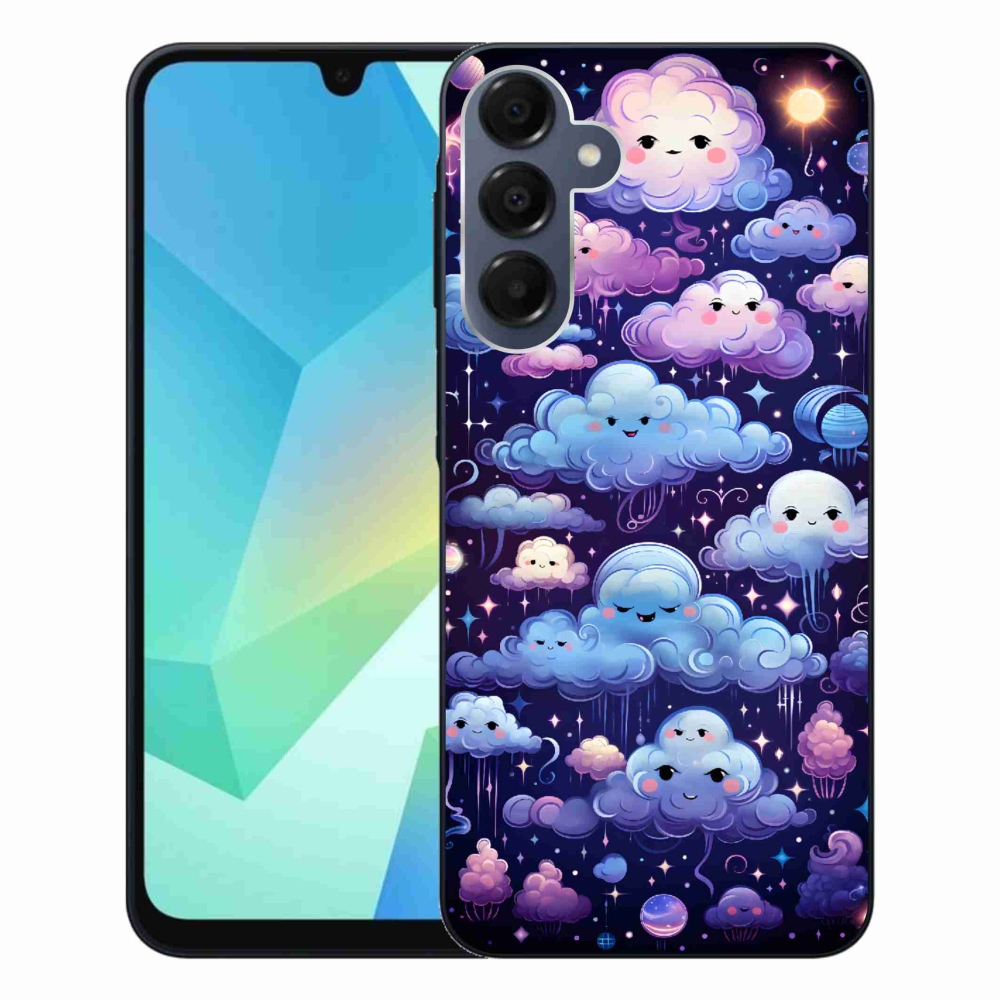 Gelový kryt mmCase na Samsung Galaxy A16 4G/5G - mráčky