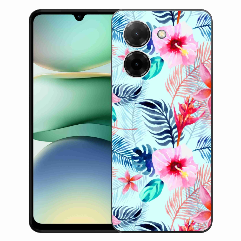 Gelový kryt mmCase na Xiaomi Redmi A5 (171.7x77.8x8.3mm) - květiny