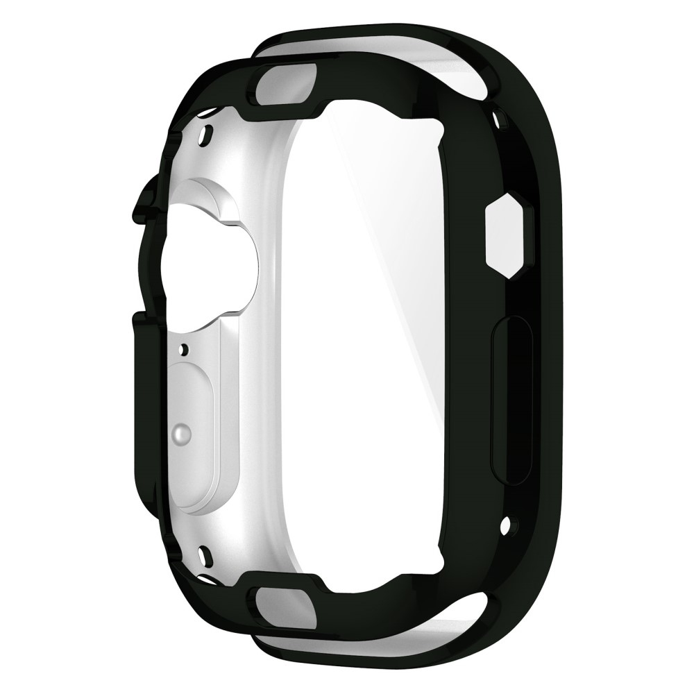 Soft nasazovací gelové ochranné pouzdro pro Apple Watch Ultra/Ultra 2 49 mm - tmavězelené