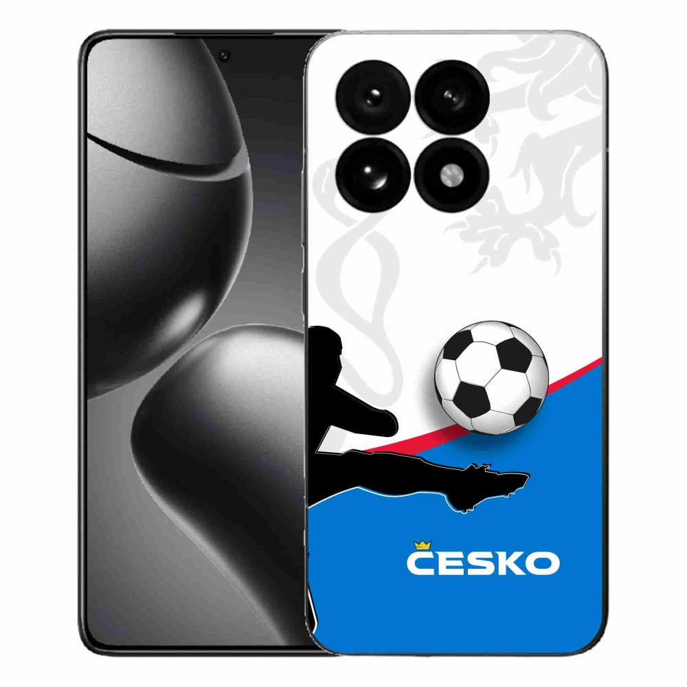 Gelový kryt mmCase na Xiaomi 15T - fotbal Česko 3