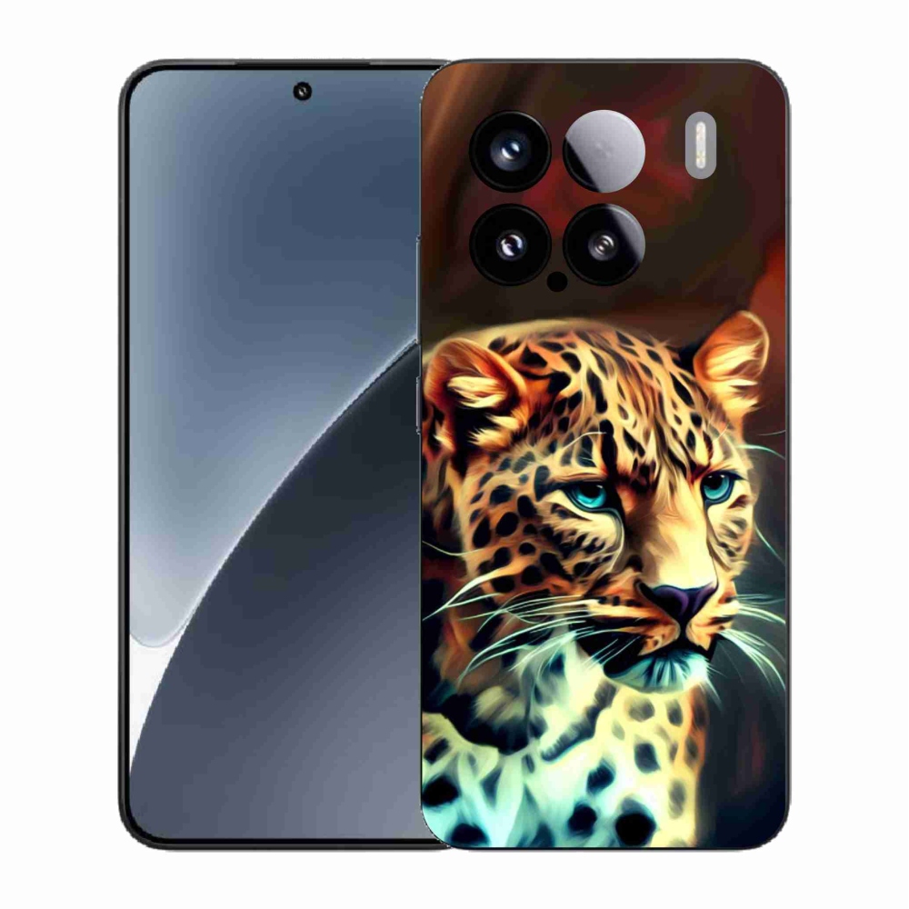 Gelový kryt mmCase na Xiaomi 15 - leopard