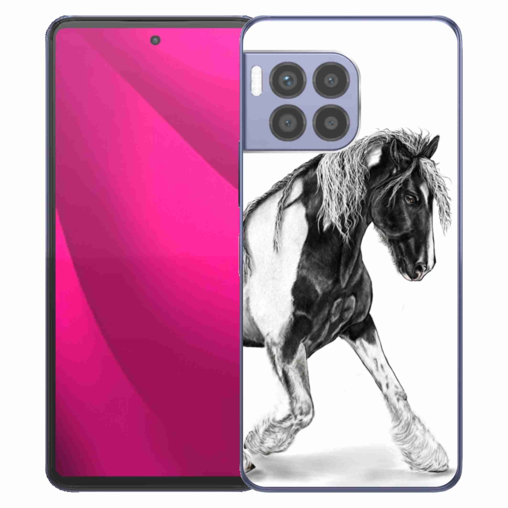 Gelový kryt mmCase na T-Mobile T Phone 2 Pro - kůň