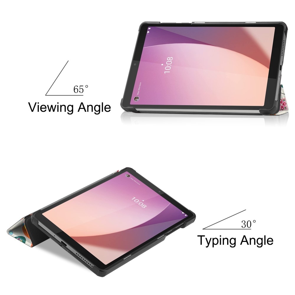 Patte zavírací pouzdro na Lenovo Tab M8 4. Gen (2024) - motýli