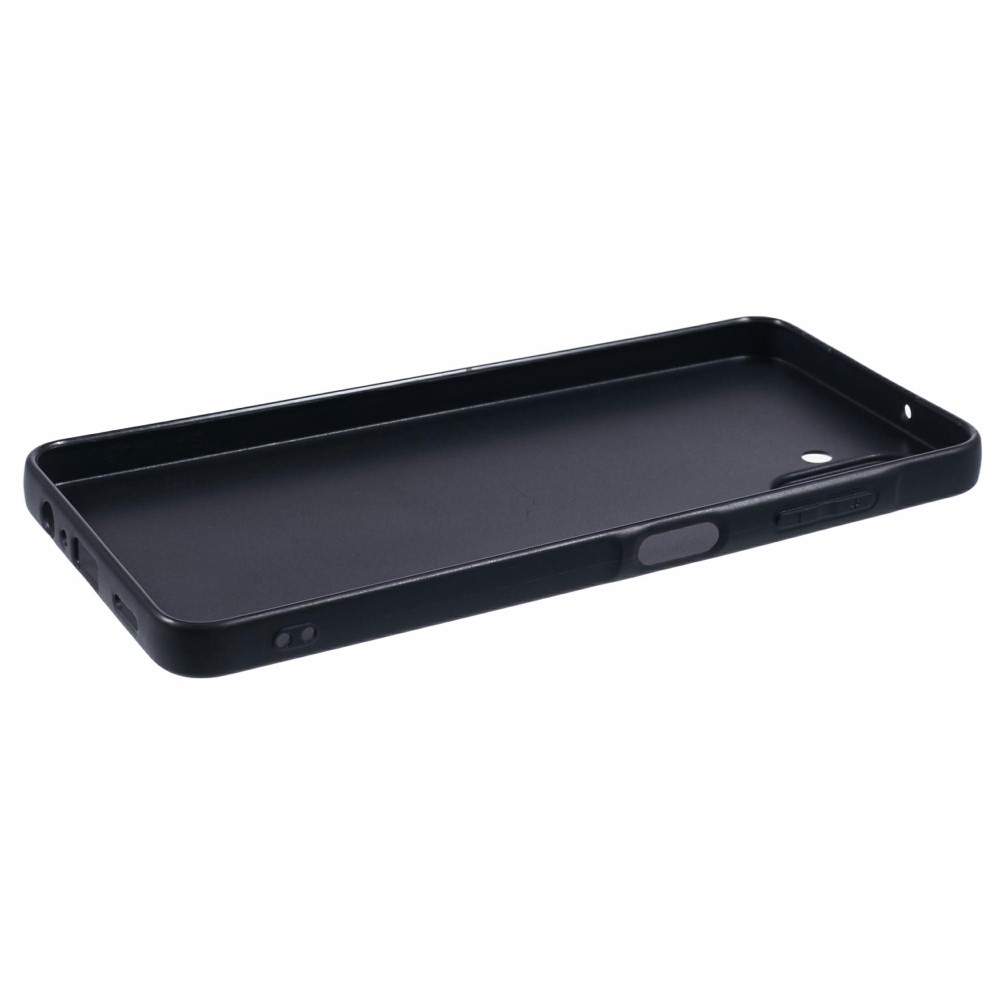 Matný gelový obal na Samsung Galaxy A06 4G - černý