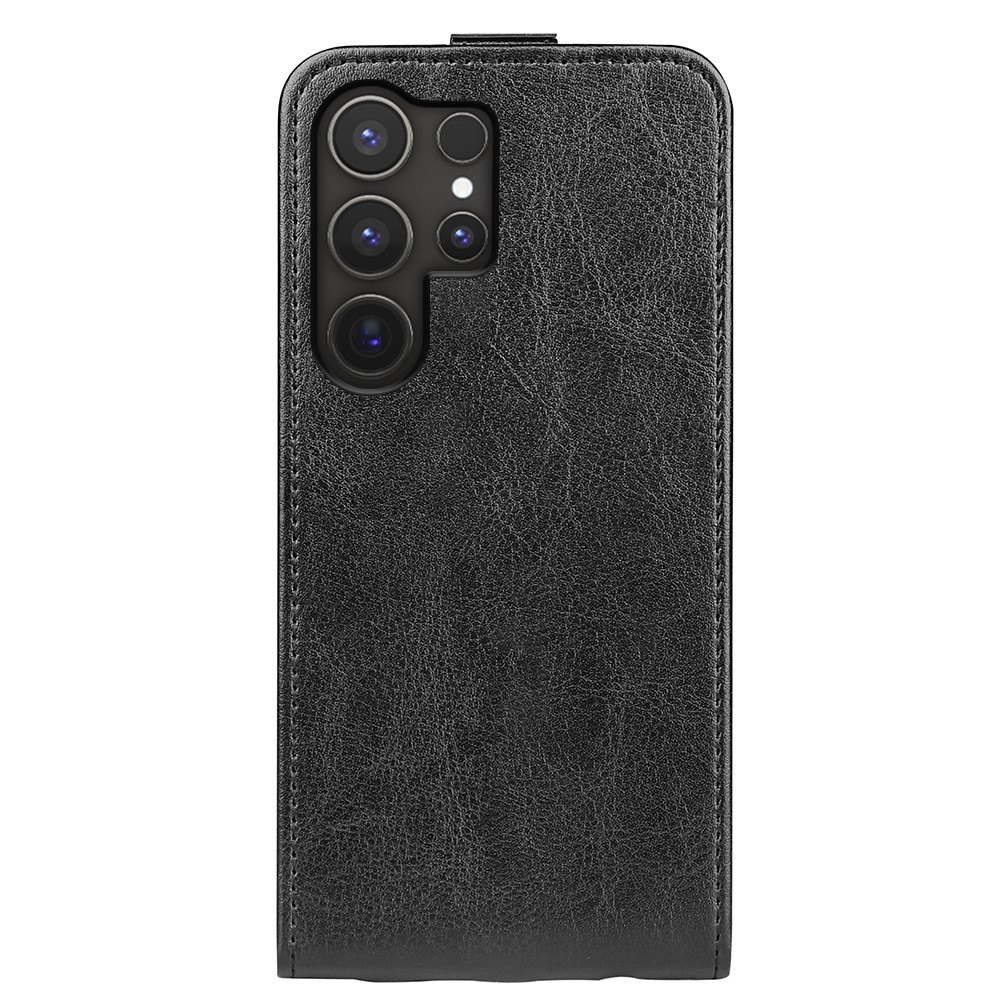 Vertical knížkové pouzdro na Samsung Galaxy S25 Ultra - černé