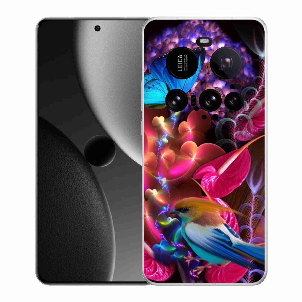 Gelový kryt mmCase na Xiaomi 15 Ultra - barevné květiny