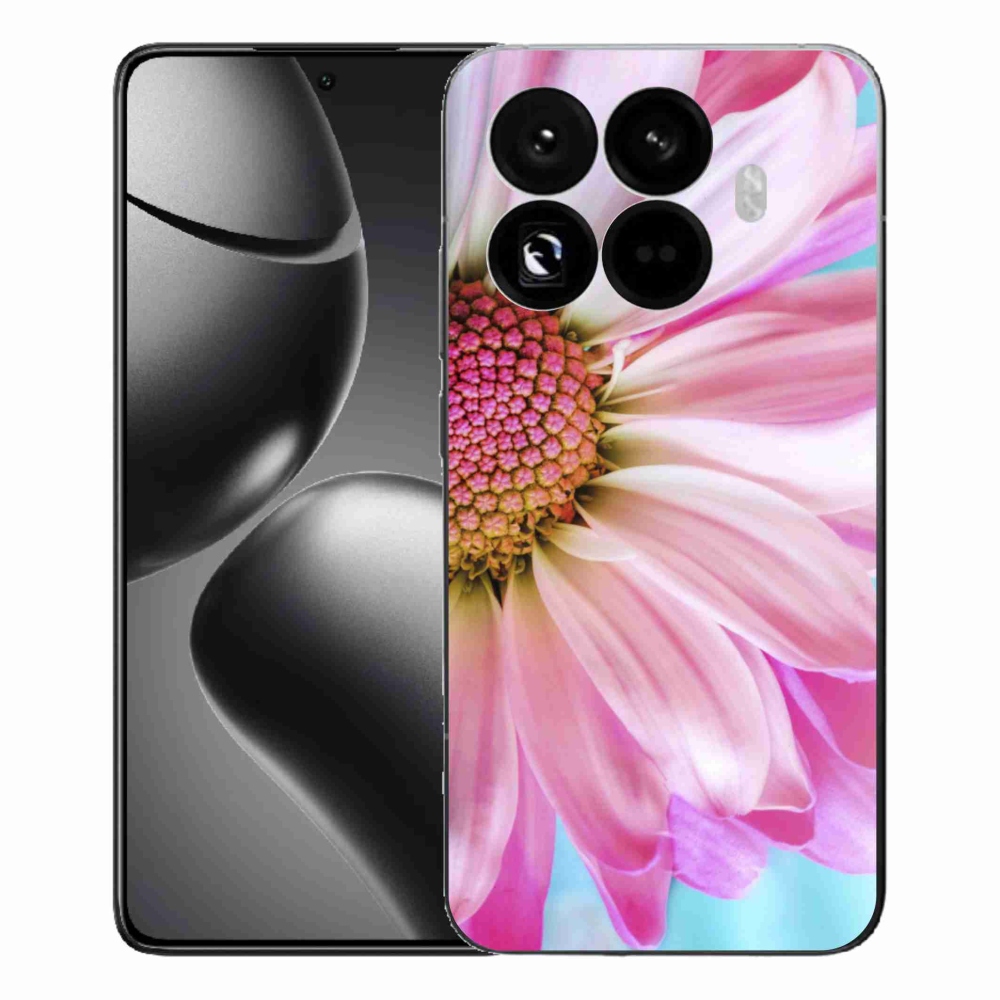 Gelový kryt mmCase na Xiaomi 15T Pro - růžová květina