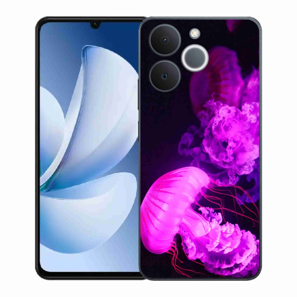 Gelový kryt mmCase na Realme Note 70T - medúza 1