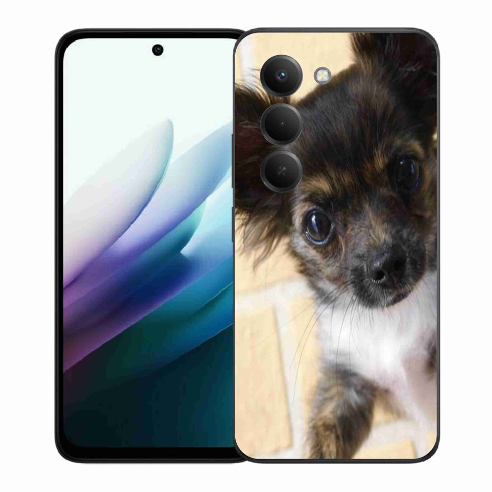 Gelový kryt mmCase na Xiaomi Redmi 15 4G/5G (171mm) - čivava 2