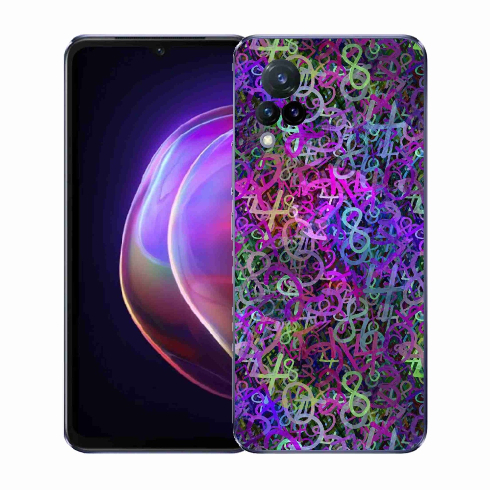 Gelový kryt mmCase na Vivo V21 4G/5G - abstraktní motiv 25