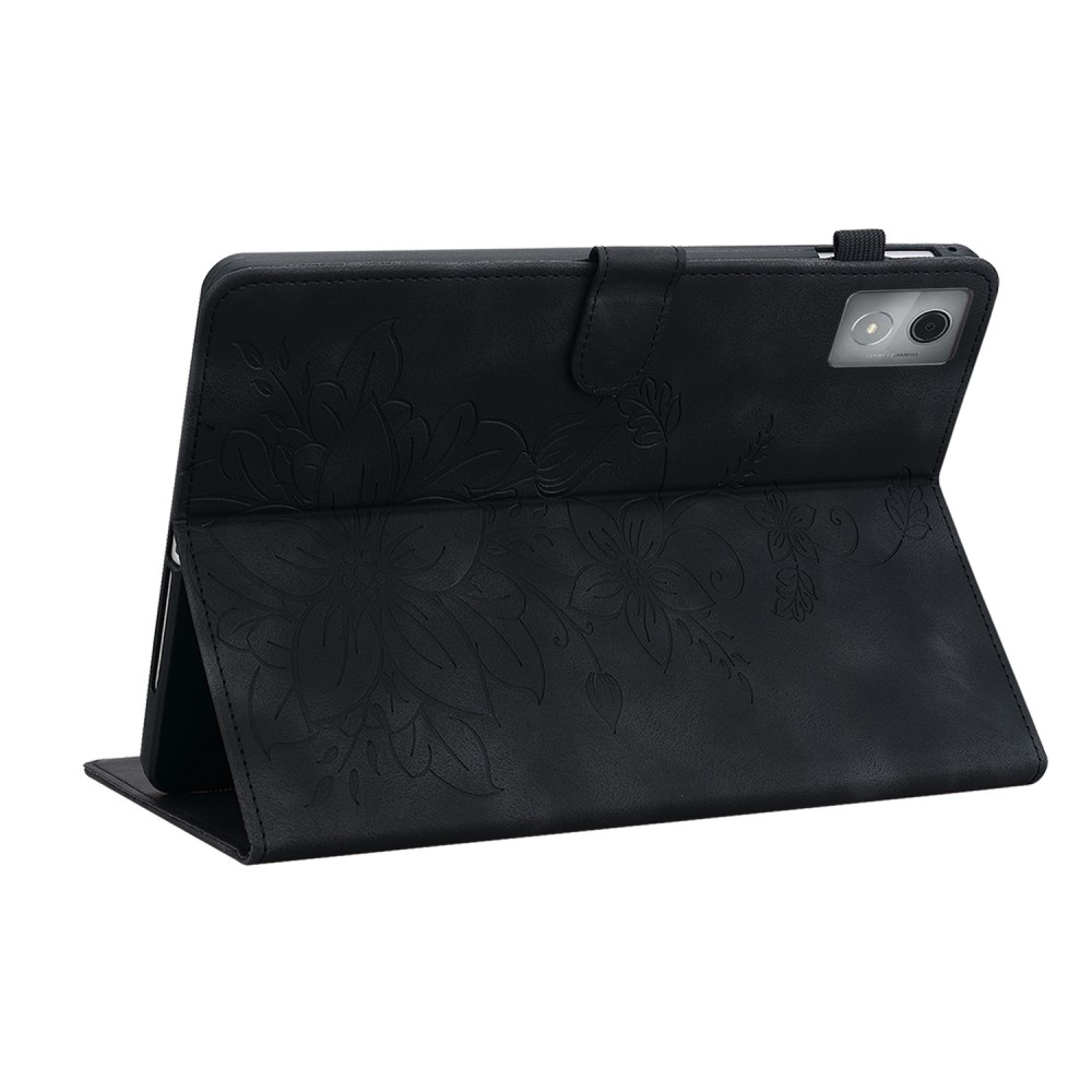 Flowers zavírací pouzdro na Lenovo Tab K11 Plus - černé