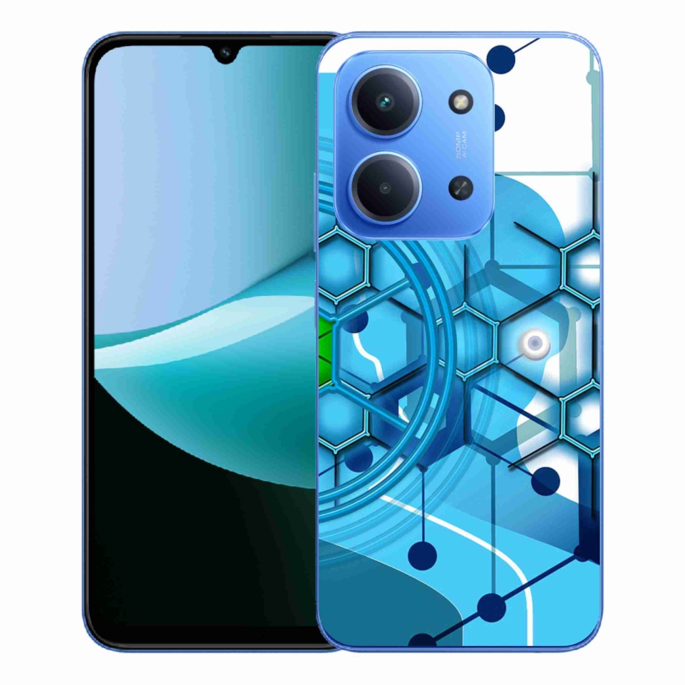 Gelový kryt mmCase na Xiaomi Redmi 15C 4G/5G (173mm) - abstraktní vzor 2