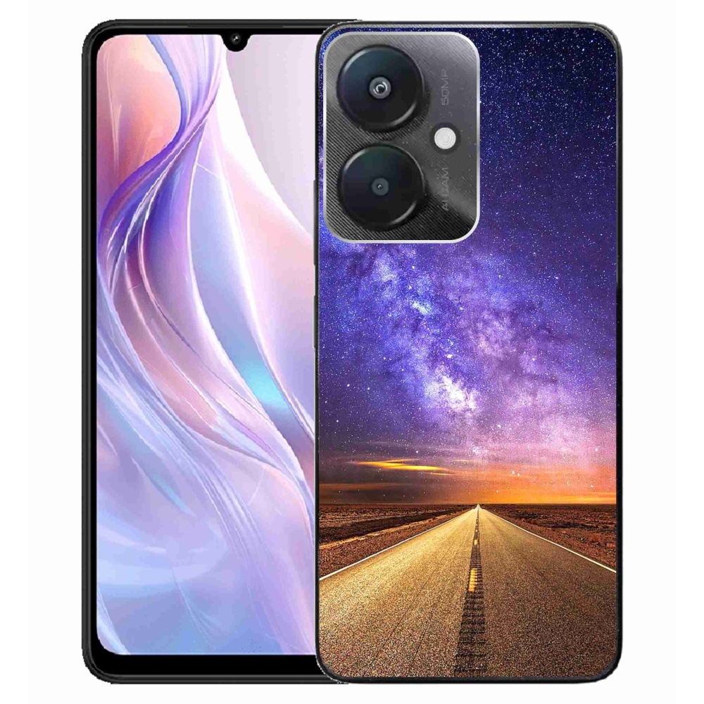 Gelový kryt mmCase na Xiaomi Redmi 13C 5G - americká silnice