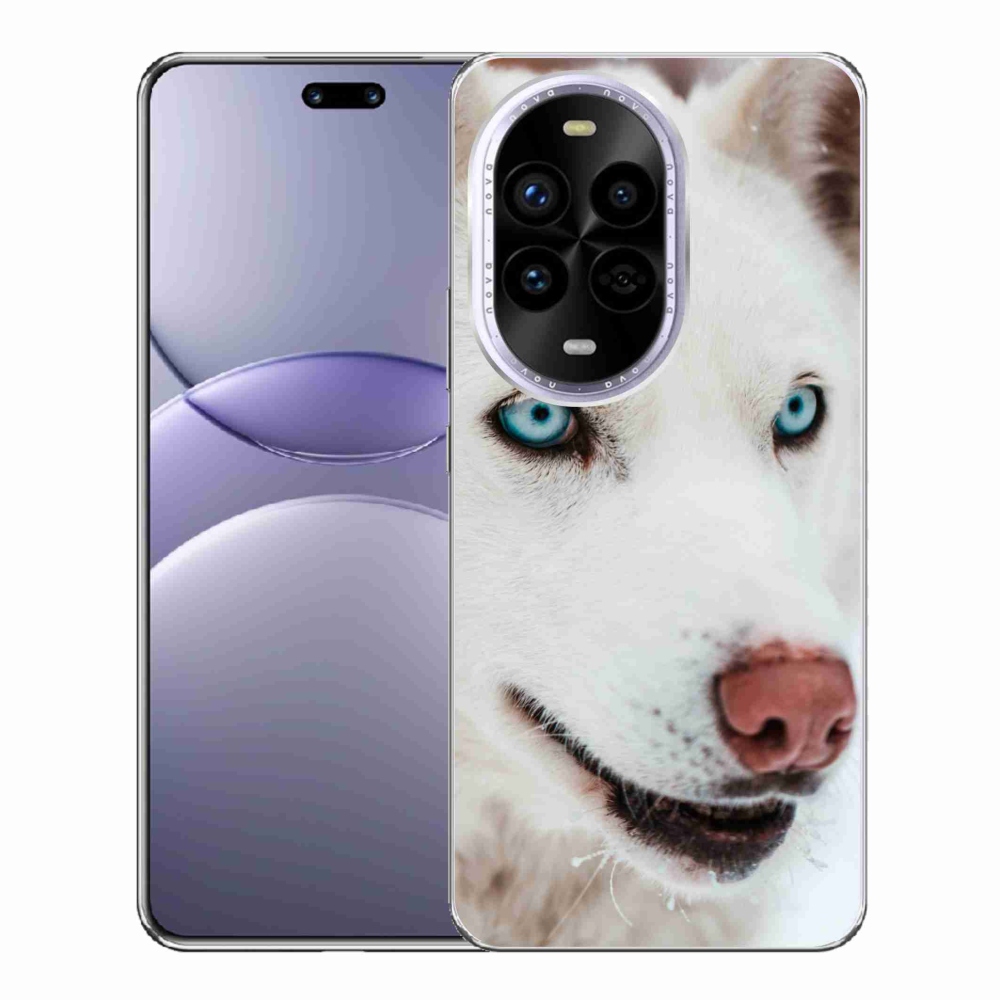 Gelový kryt mmCase na Huawei Nova 13 Pro 5G - psí pohled