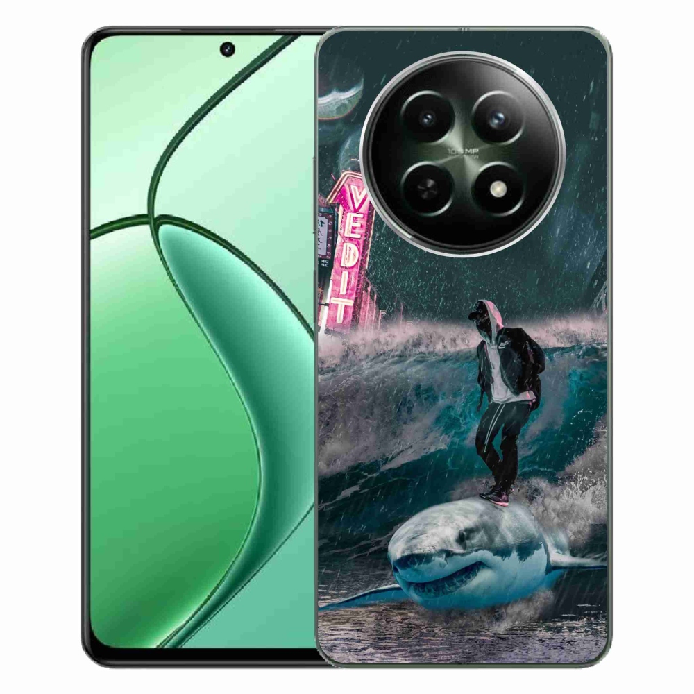 Gelový kryt mmCase na Realme 12 5G/12x 5G - žralok