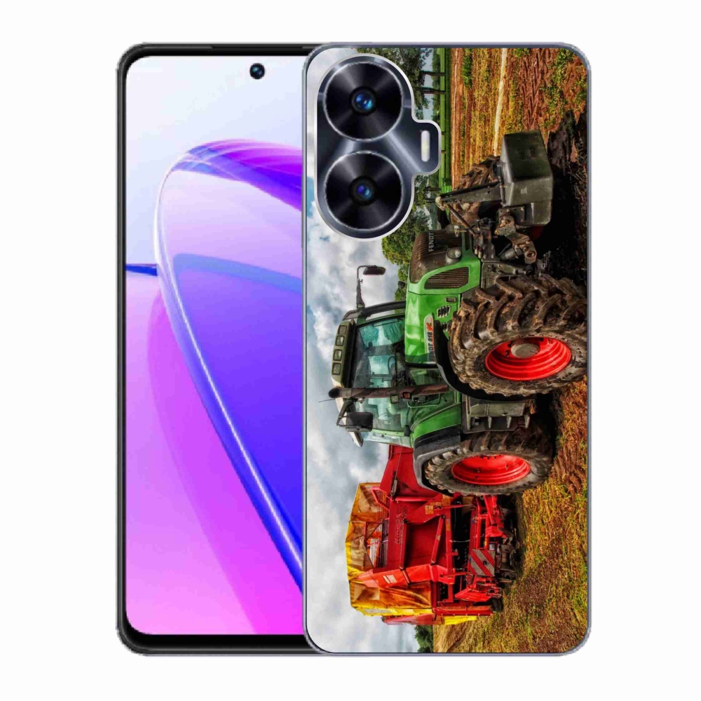 Gelový kryt mmCase na Realme C55 - traktor 4