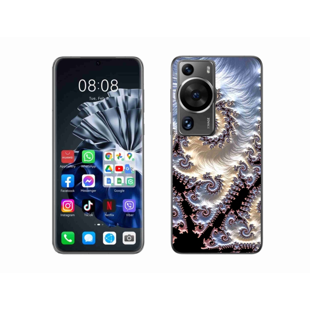 Gelový kryt mmCase na Huawei P60 Pro - abstraktní motiv 22