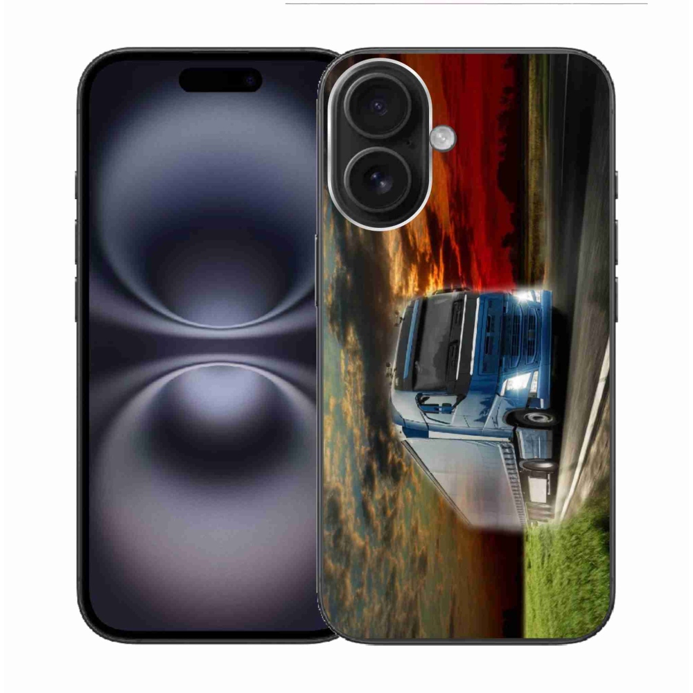 Gelový kryt mmCase na iPhone 16 - kamion 4
