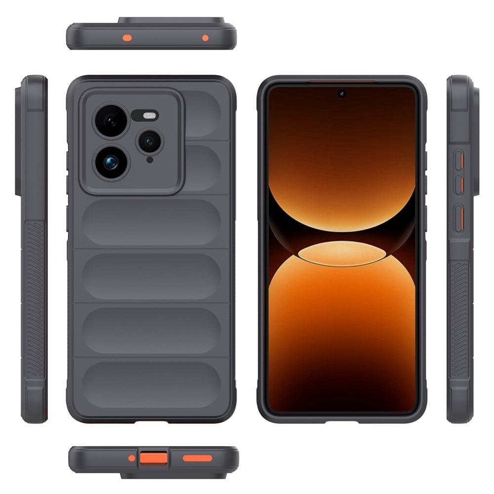 Rugg odolný gelový obal na Realme GT 7 Pro 5G - tmavěšedý