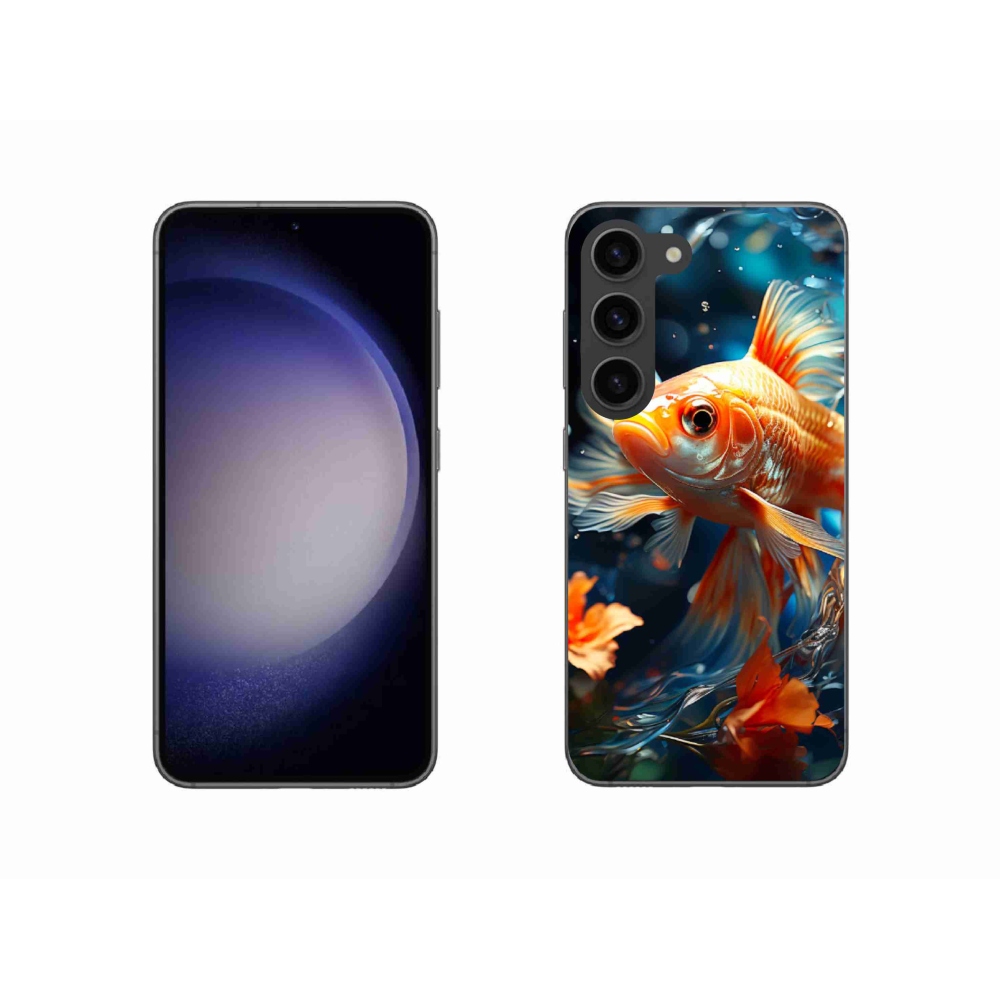 Gelový kryt mmCase na Samsung Galaxy S23 5G - rybka