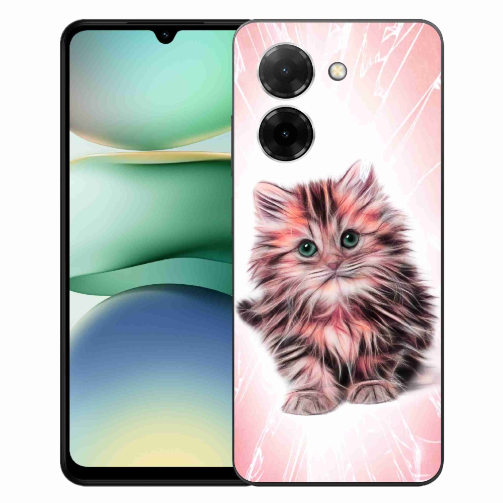 Gelový kryt mmCase na Xiaomi Redmi A5 (171.7x77.8x8.3mm) - roztomilé kotě