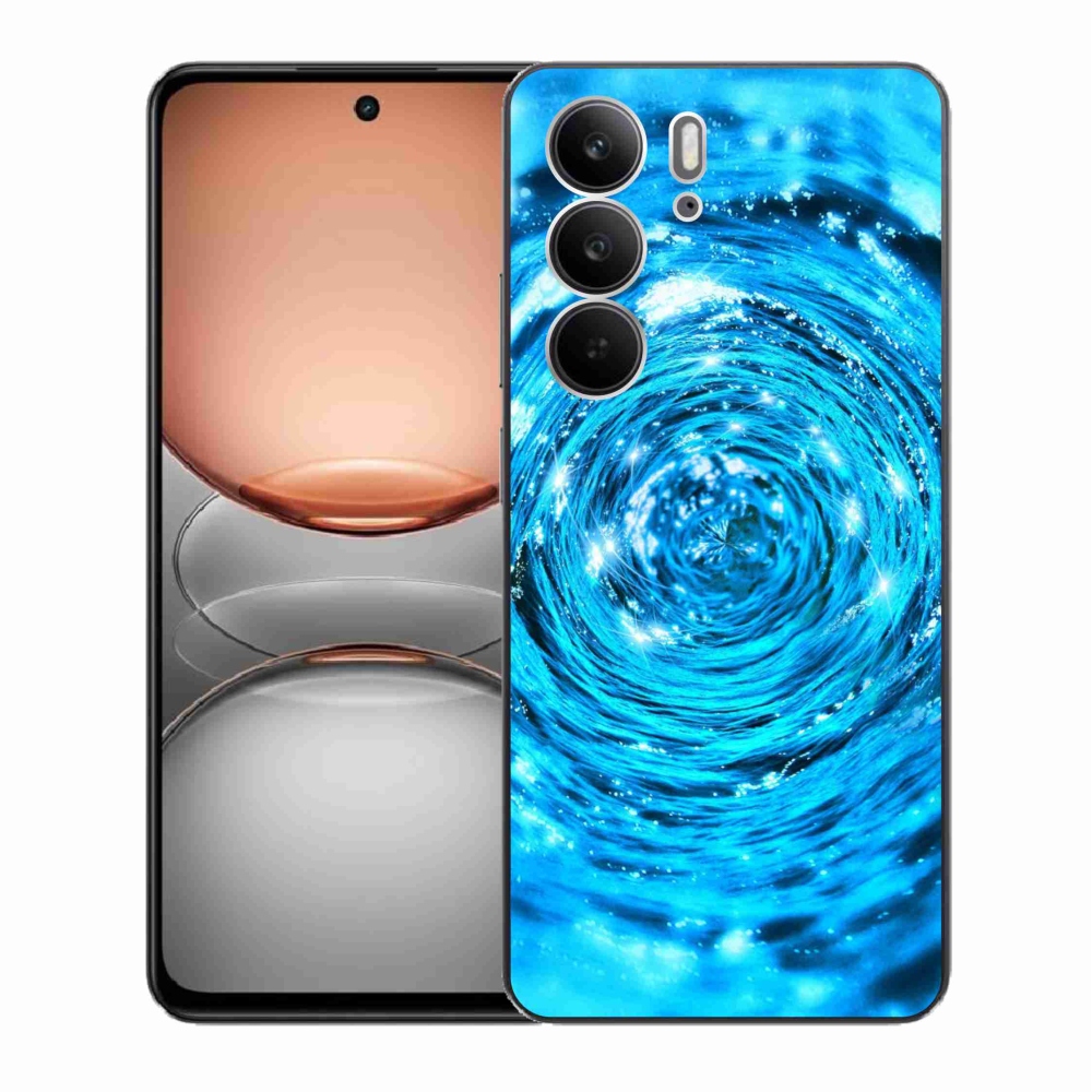 Gelový kryt mmCase na Realme C75 - vodní vír