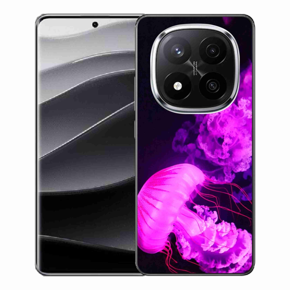 Gelový kryt mmCase na Xiaomi Redmi Note 14 Pro+ 5G - medúza 1