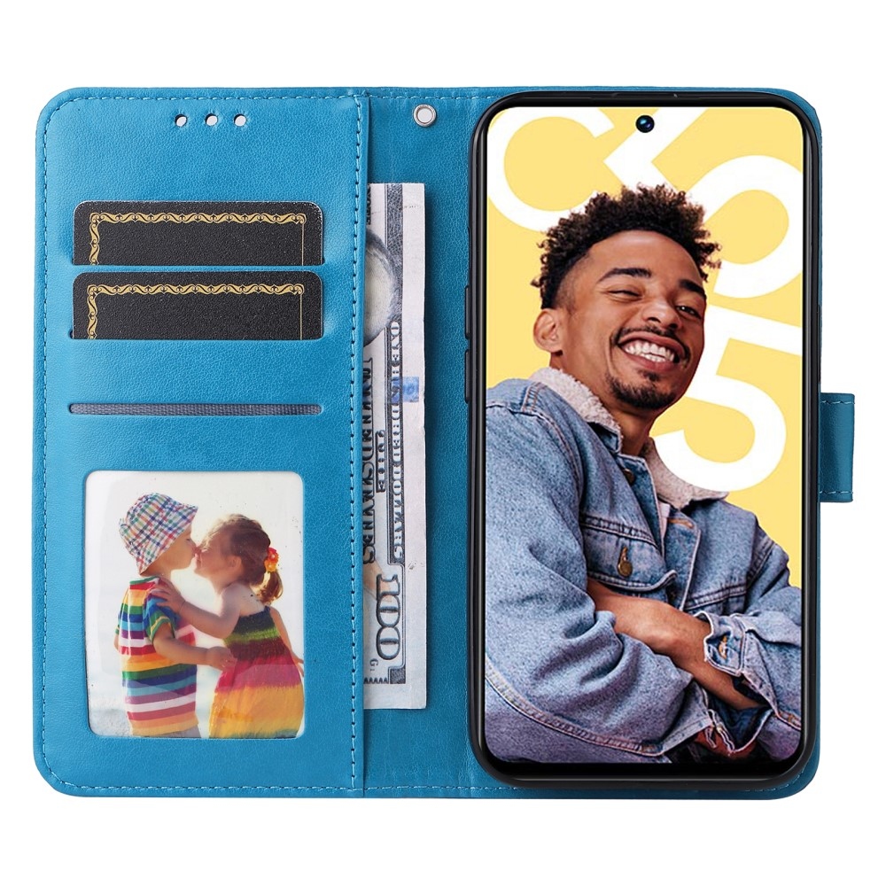 Sunflower knížkové pouzdro na Realme C55 - modré