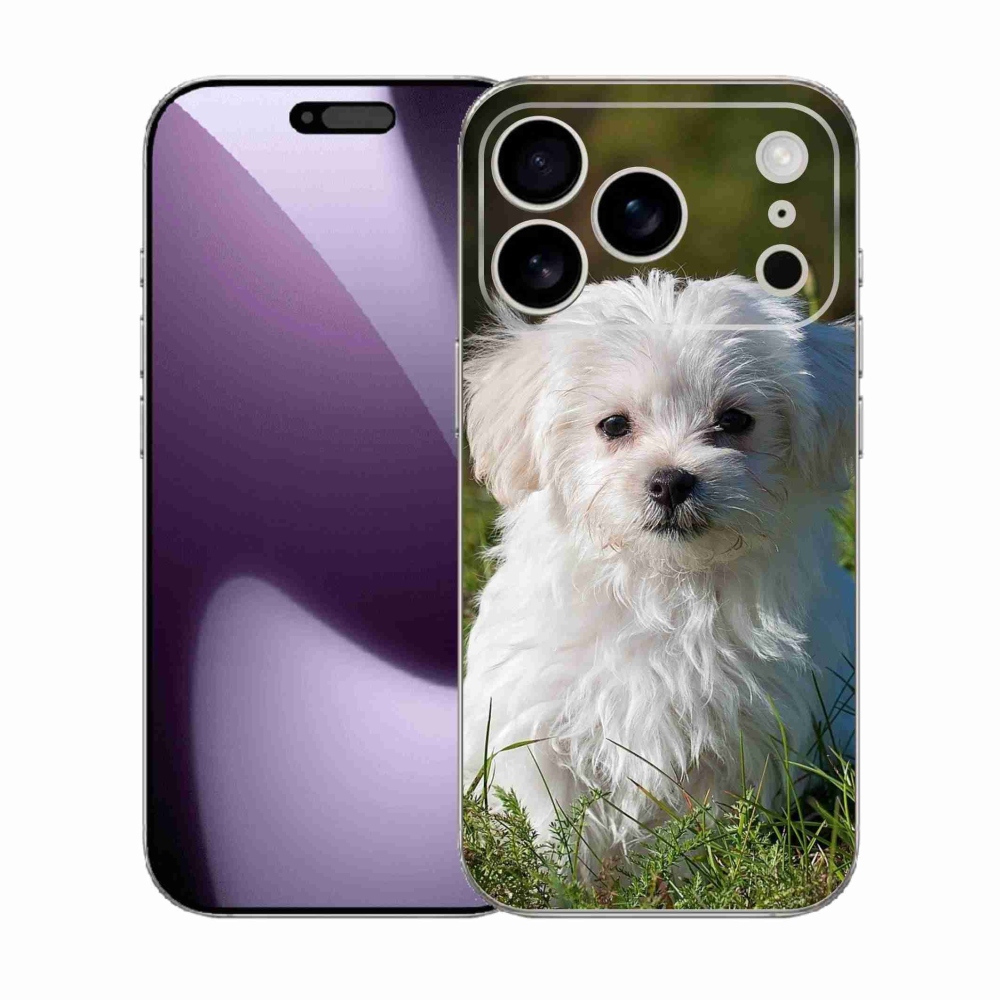 Gelový kryt mmCase na iPhone 17 Pro - bišonek