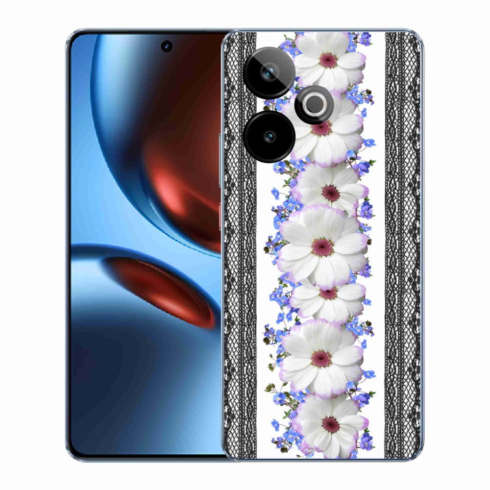 Gelový kryt mmCase na Realme GT 7 5G/GT 7T 5G - květiny 8