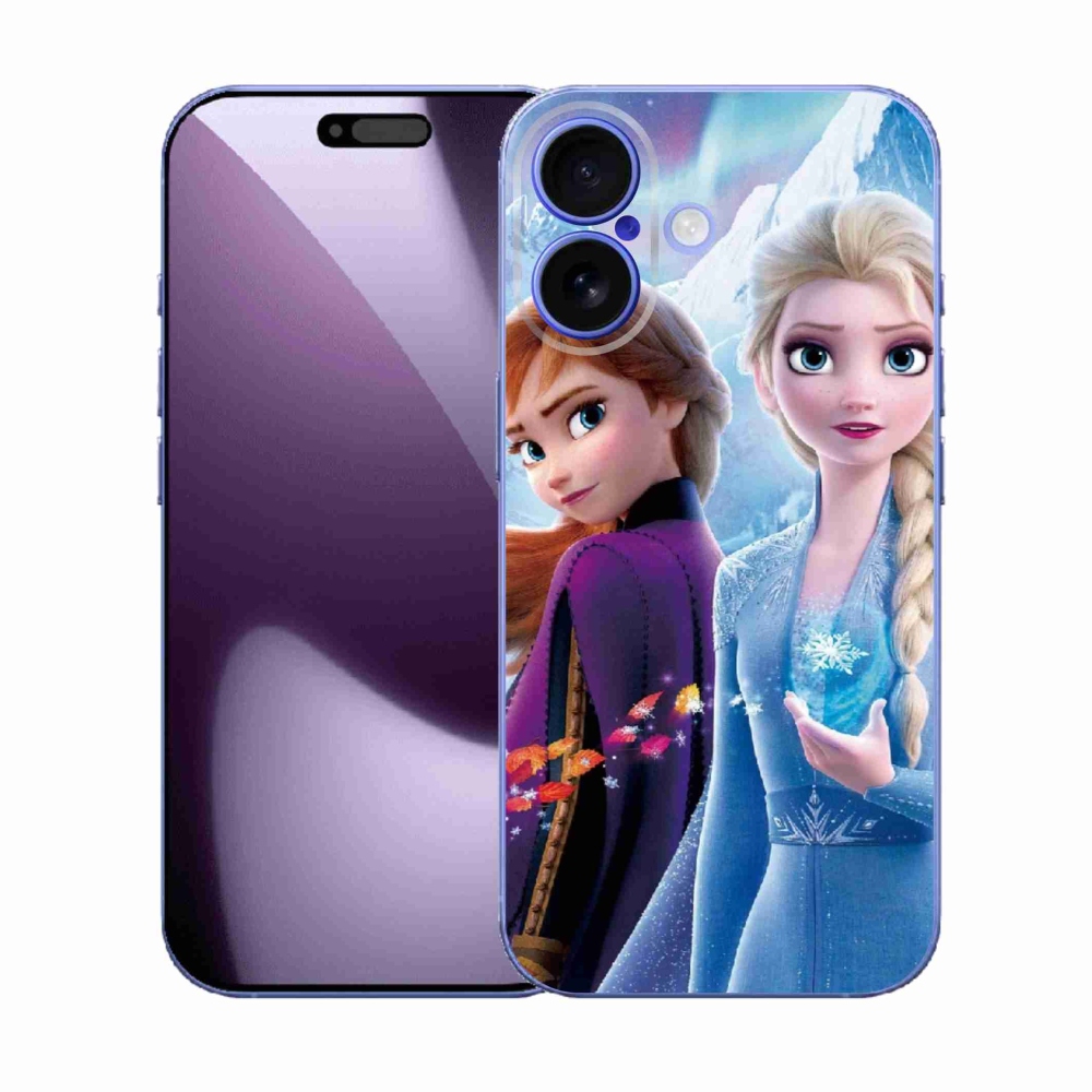 Gelový kryt mmCase na iPhone 17 - ledové království 3