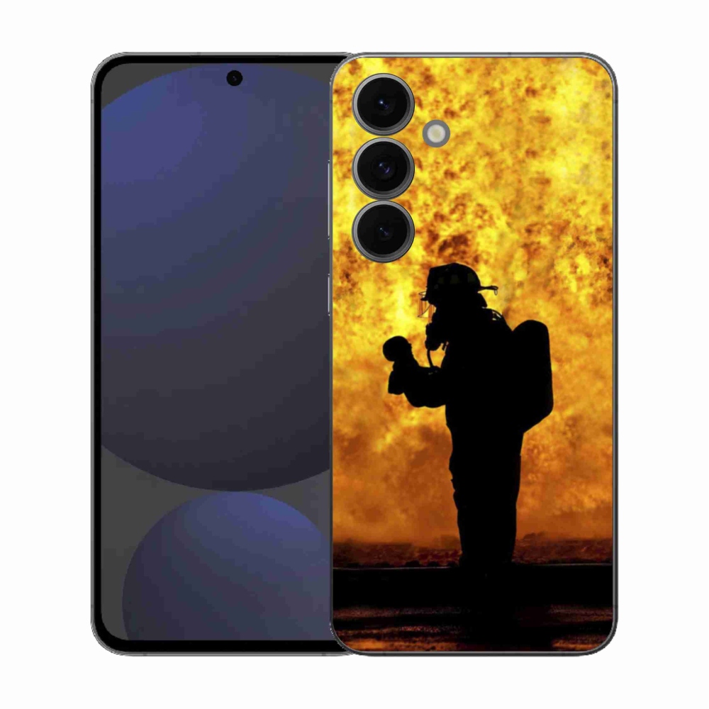 Gelový kryt mmCase na Samsung Galaxy S25 FE - auto 1