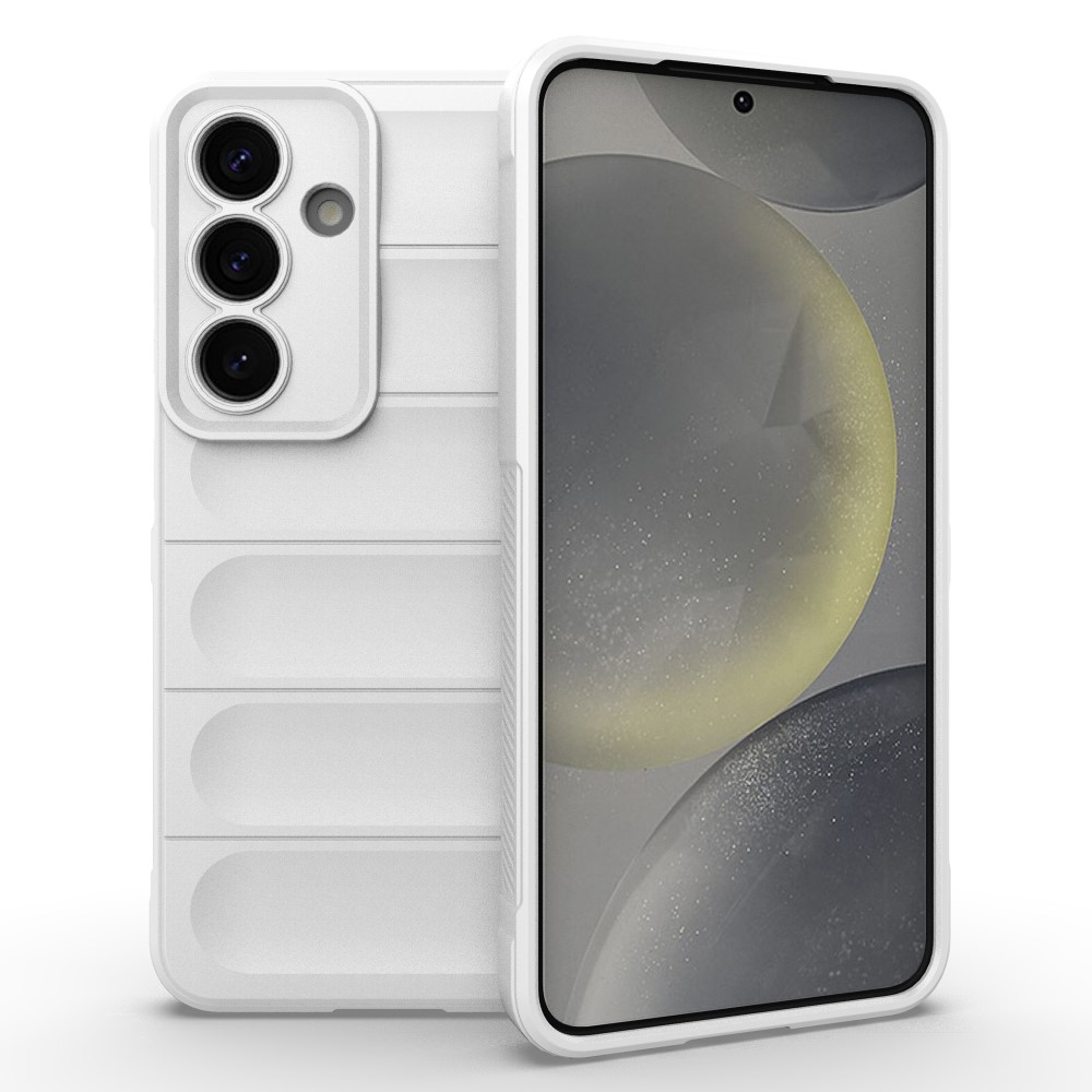 Rugg odolný gelový obal na Samsung Galaxy S25+ - bílý