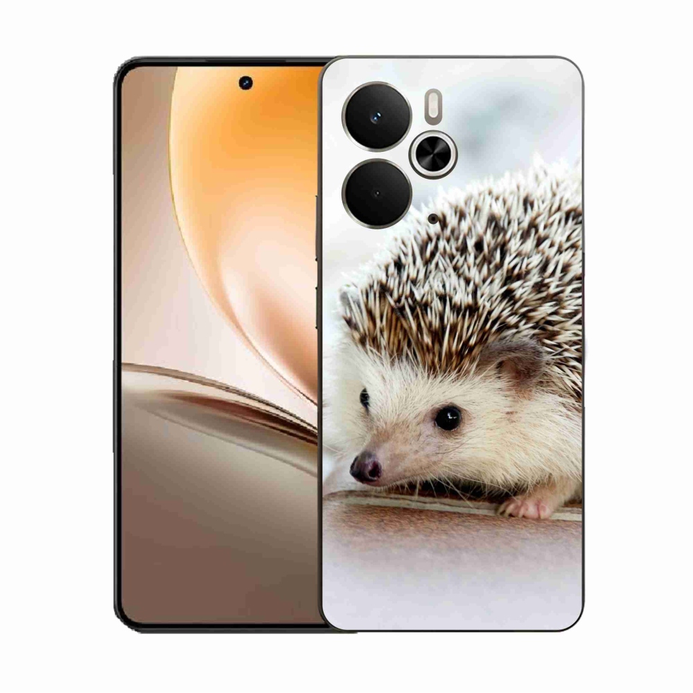 Gelový kryt mmCase na Realme 14 5G - ježek