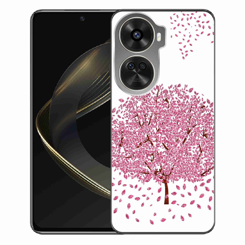 Gelový kryt mmCase na Huawei Nova 12 SE - kreslený strom s listy
